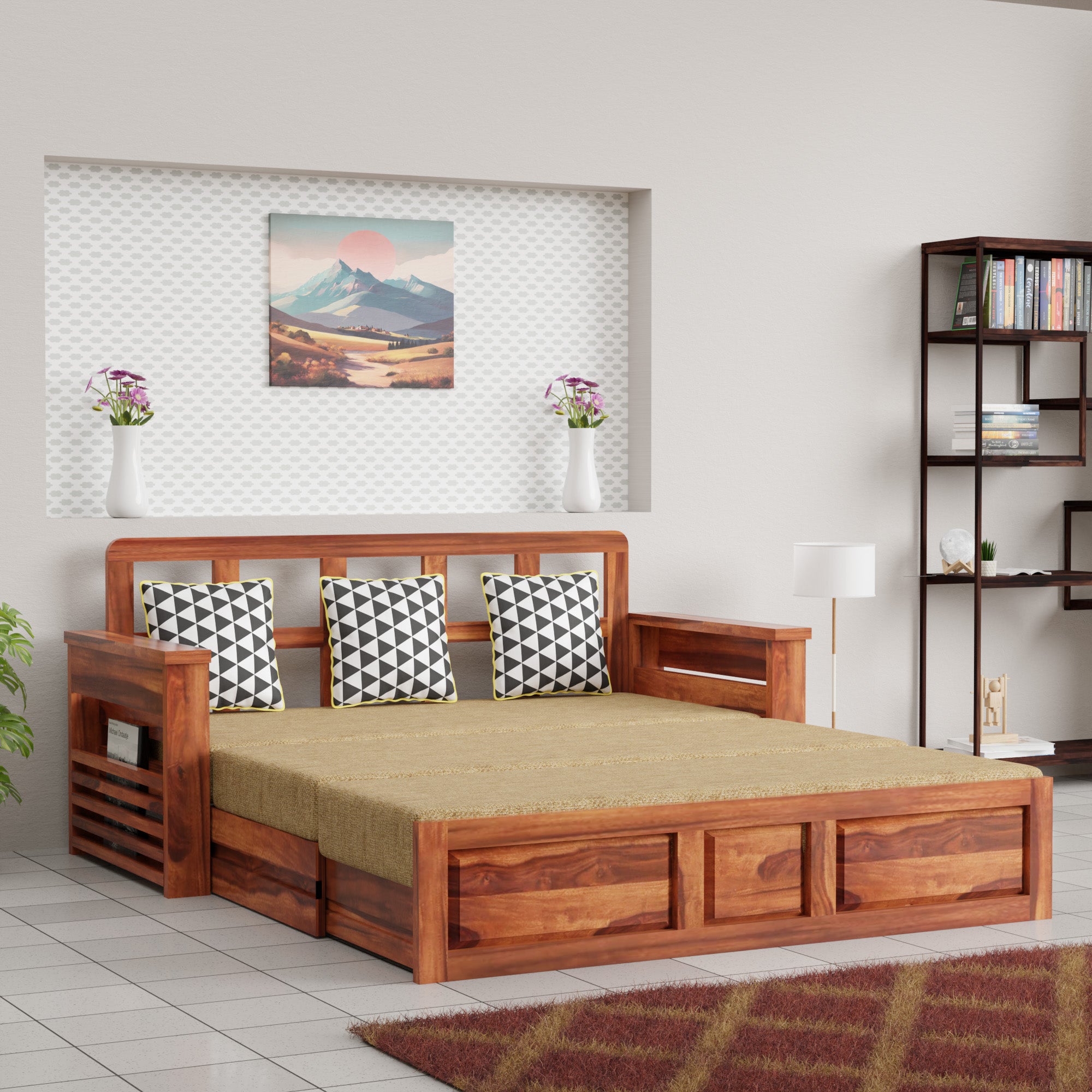 Prodeska Sofa Cum Bed