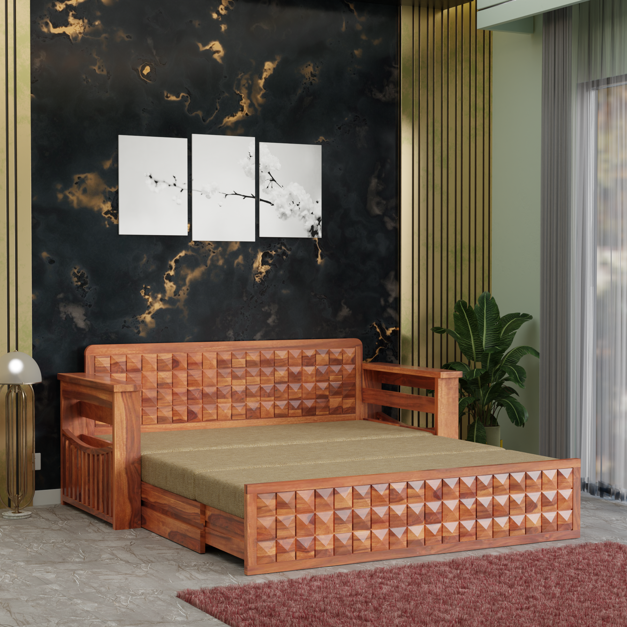 Workor Sofa Cum Bed