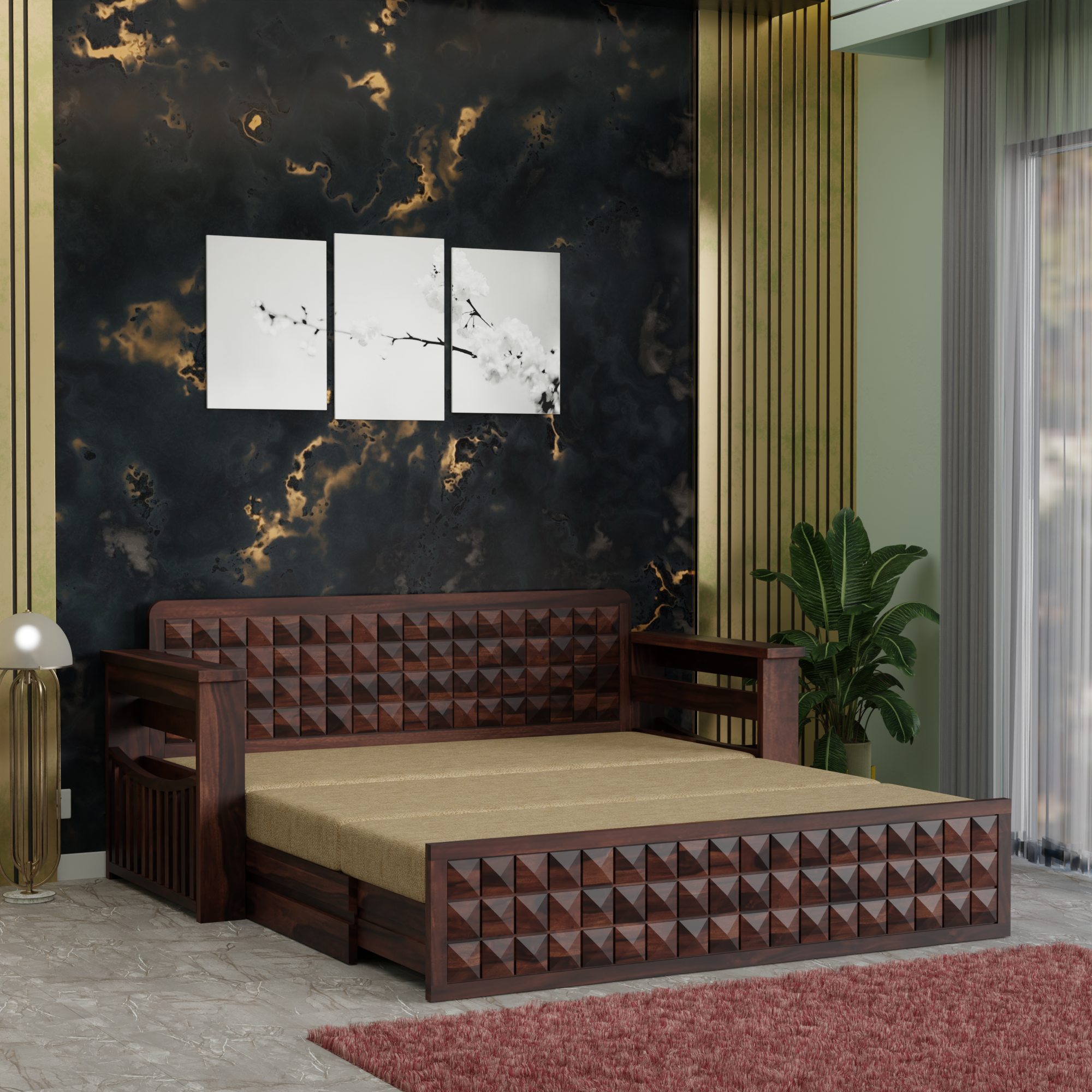 Flexor Sofa Cum Bed