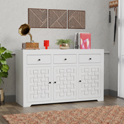 Zenify Niwar Cabinet - White