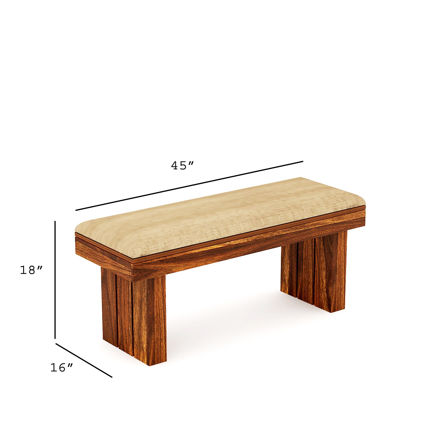 Flexir 6 Seater Dining Table Set | Natural Finish