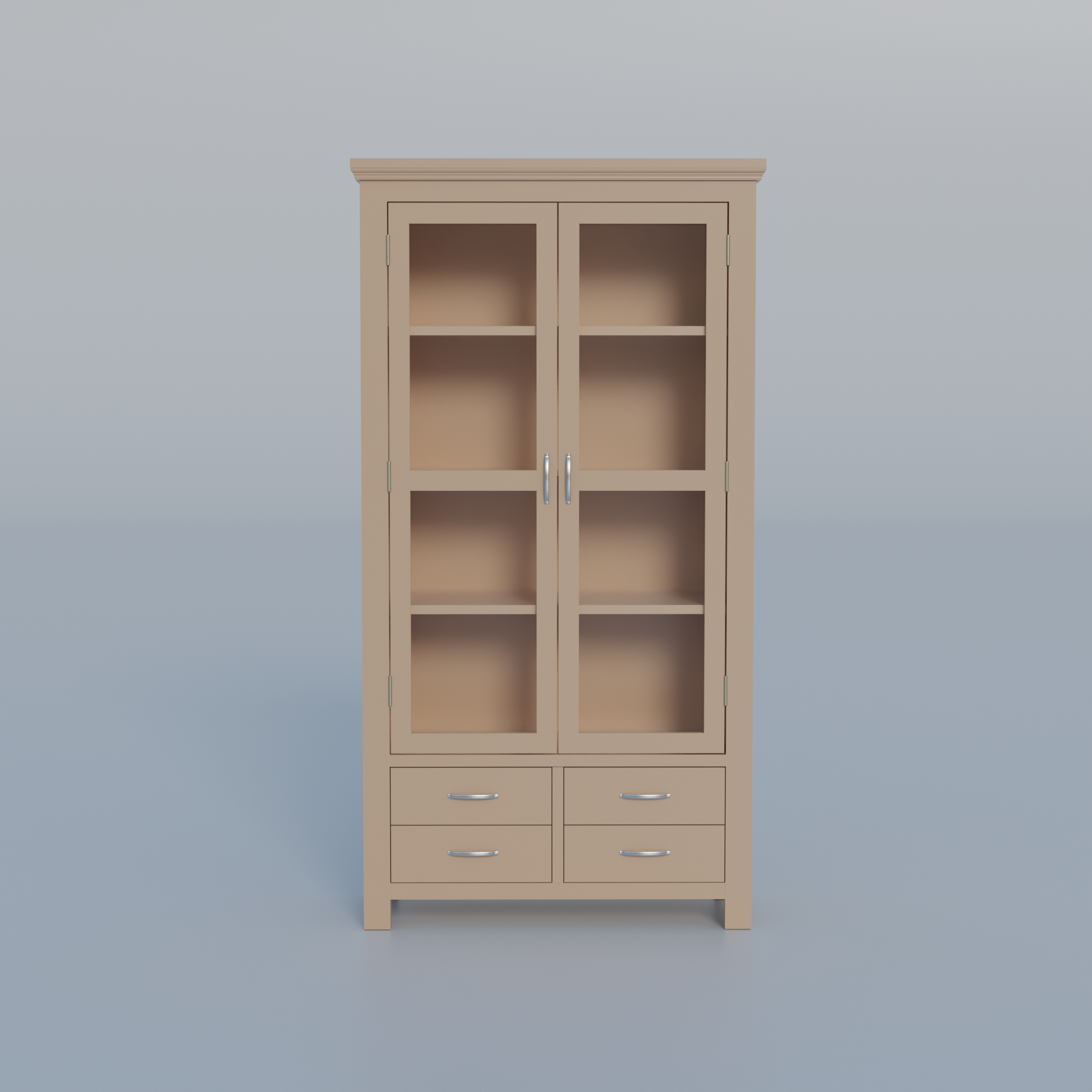 Flexyra Wooden Almirah Cabinet