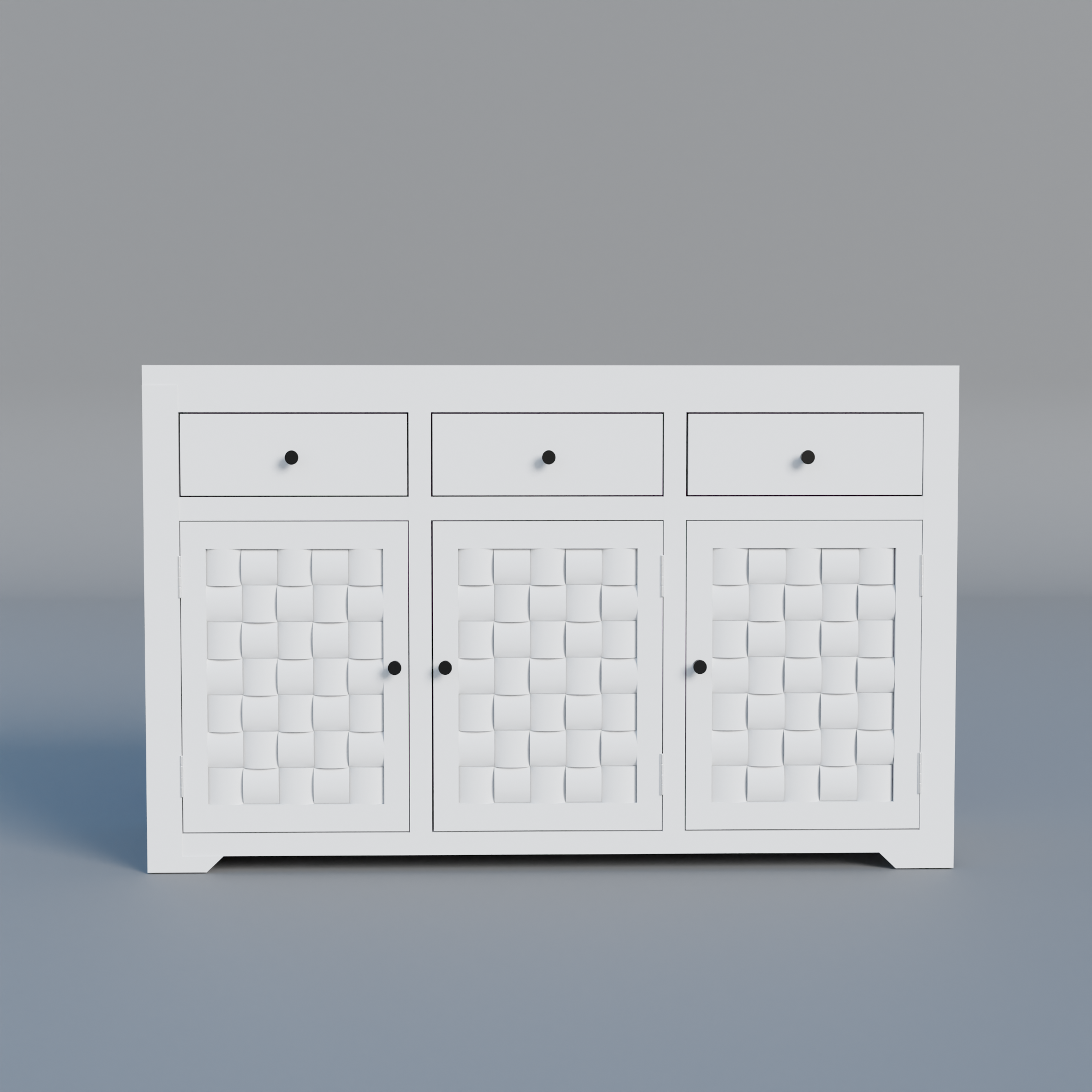 Zenify Niwar Cabinet - White