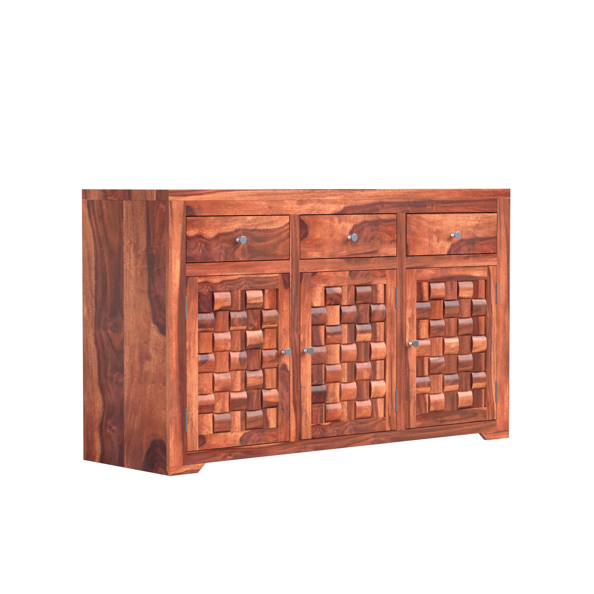 Deskura Niwar cabinet - Natural Finish