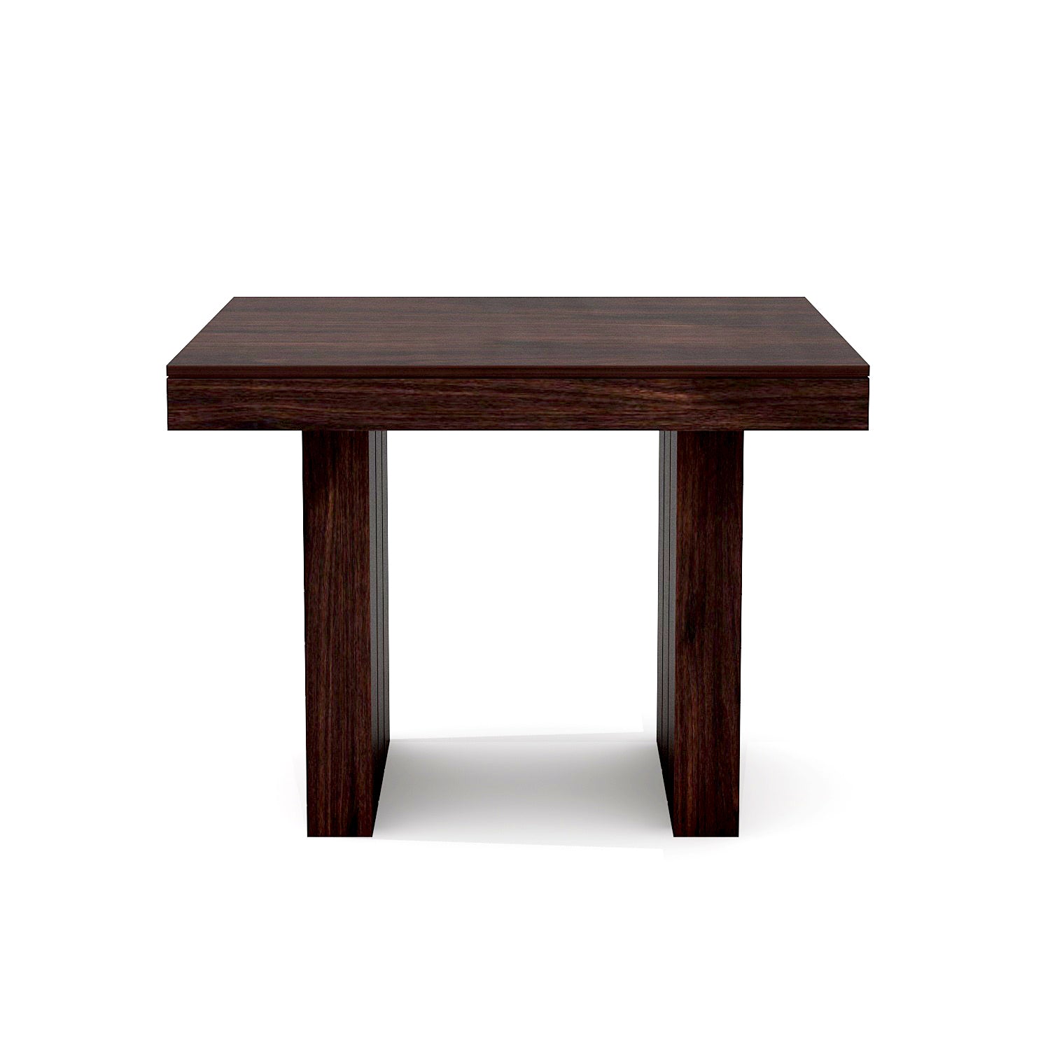 Ergor 4 Seater Dining Table Set | Walnut Finish