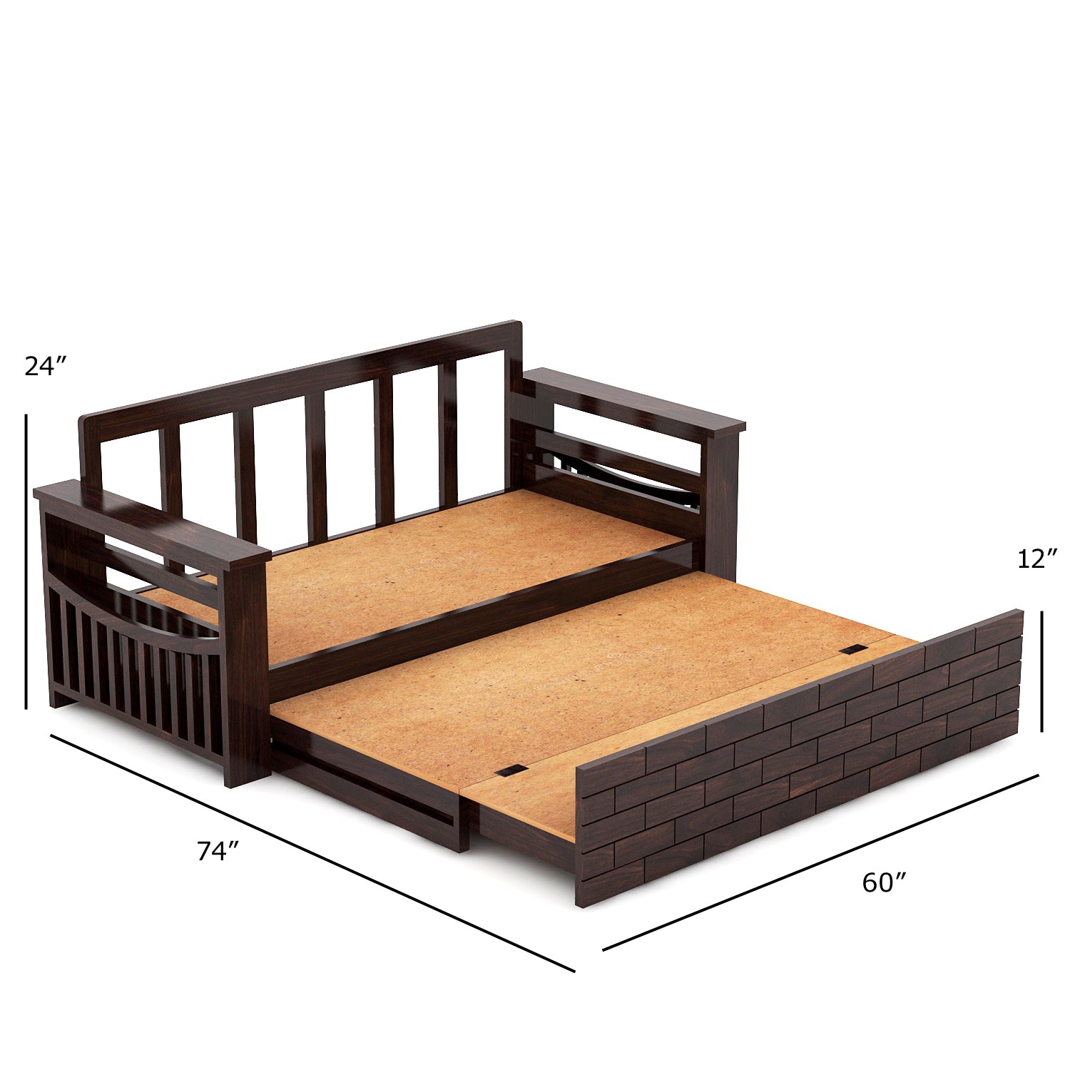 Flexix 3 Seater Sofa Cum Bed