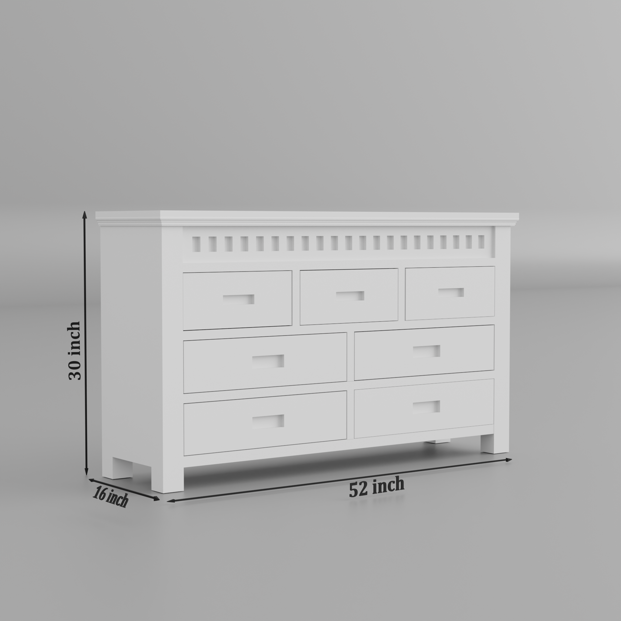 Workora Kuber Seven Drawer Cabinet