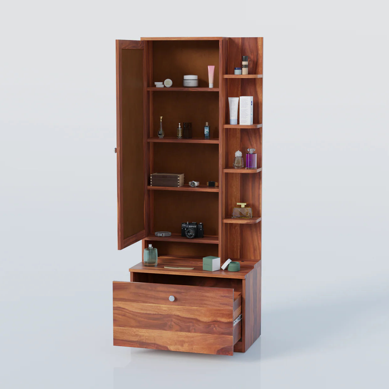 Flexir Dressing Table with Full Length Mirror -  3 Years Warranty