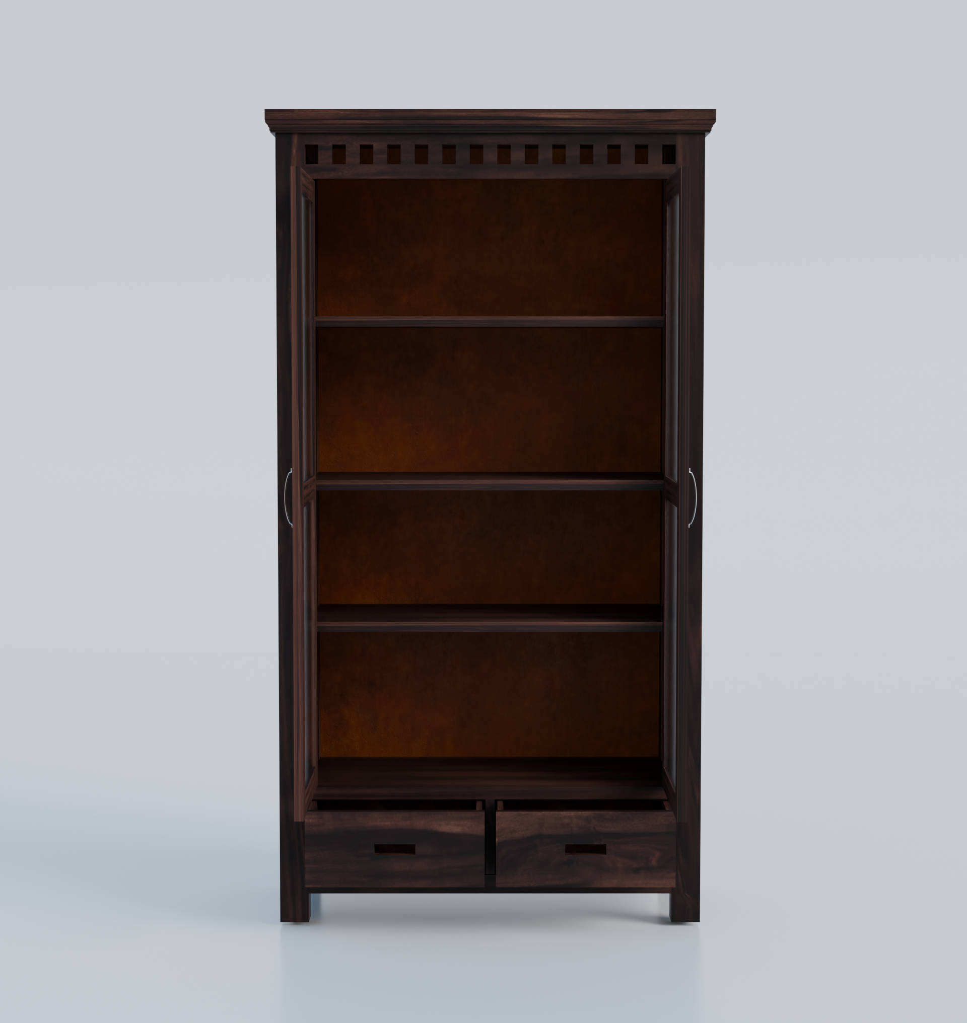 Furnira Wooden Almirah Cabinet