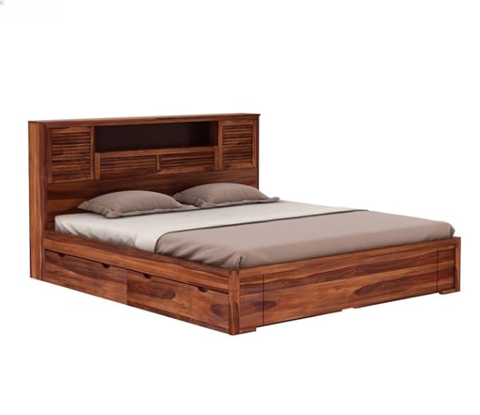 Taskyra King Size Bed with Storage