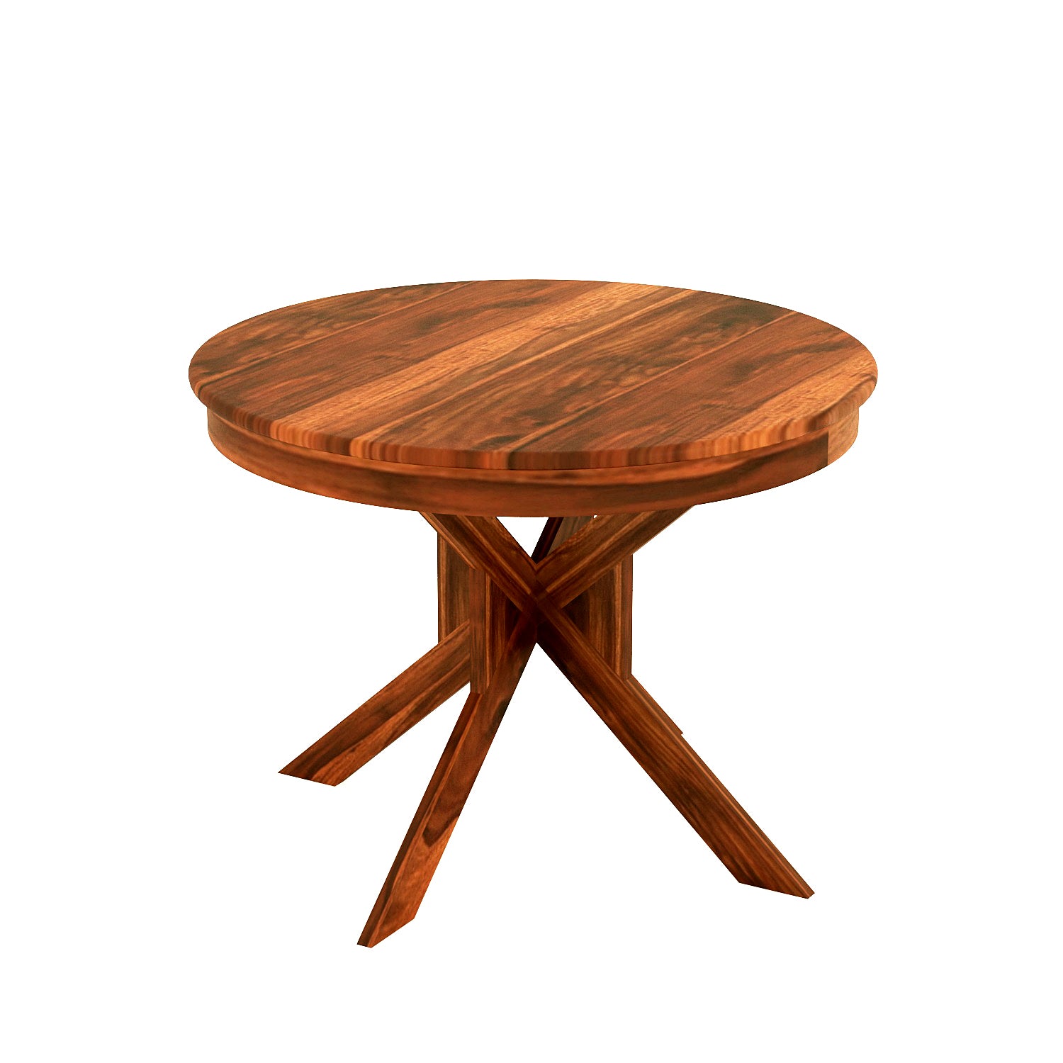 Furnor 4 Seater Dining Table Set | Natural Finish