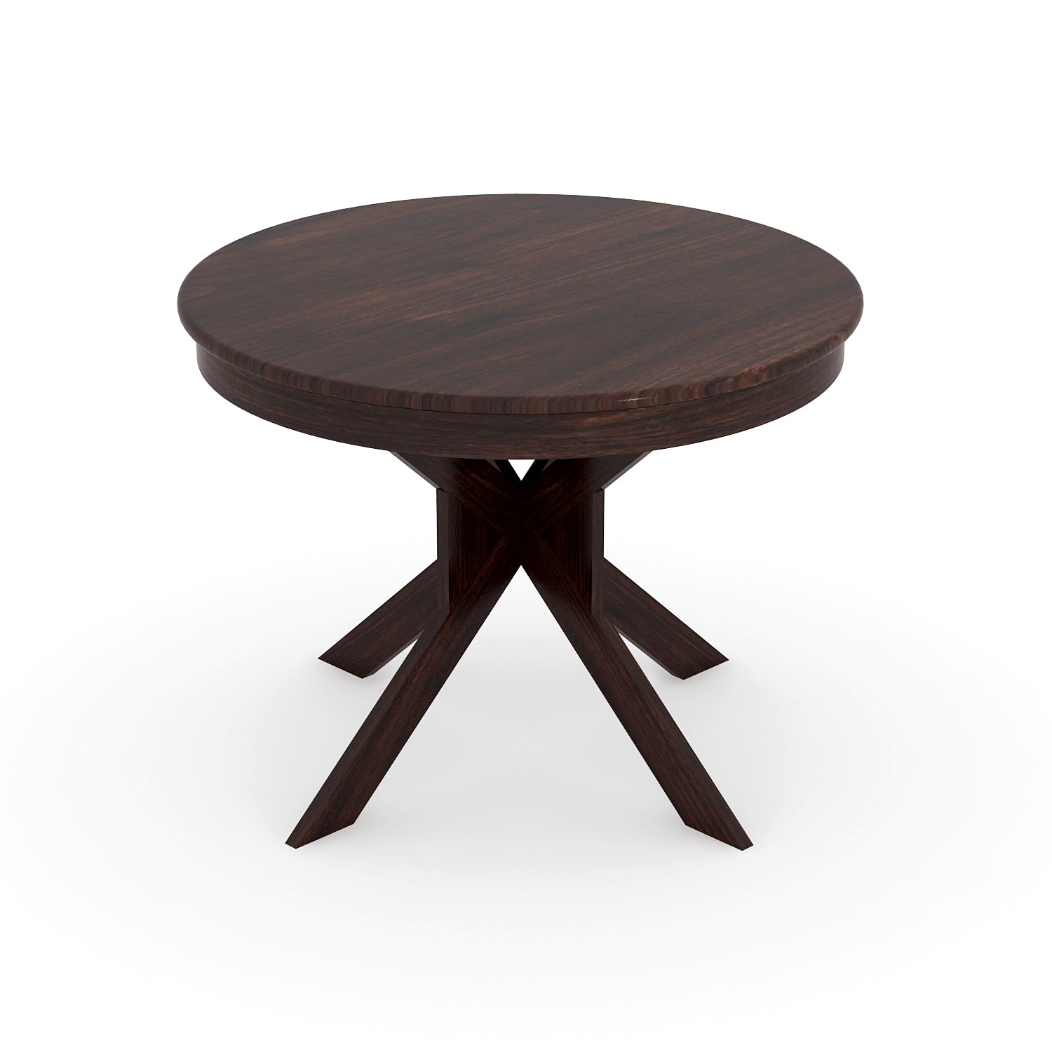 Taskia 4 Seater Dining Table Set | Walnut Finish