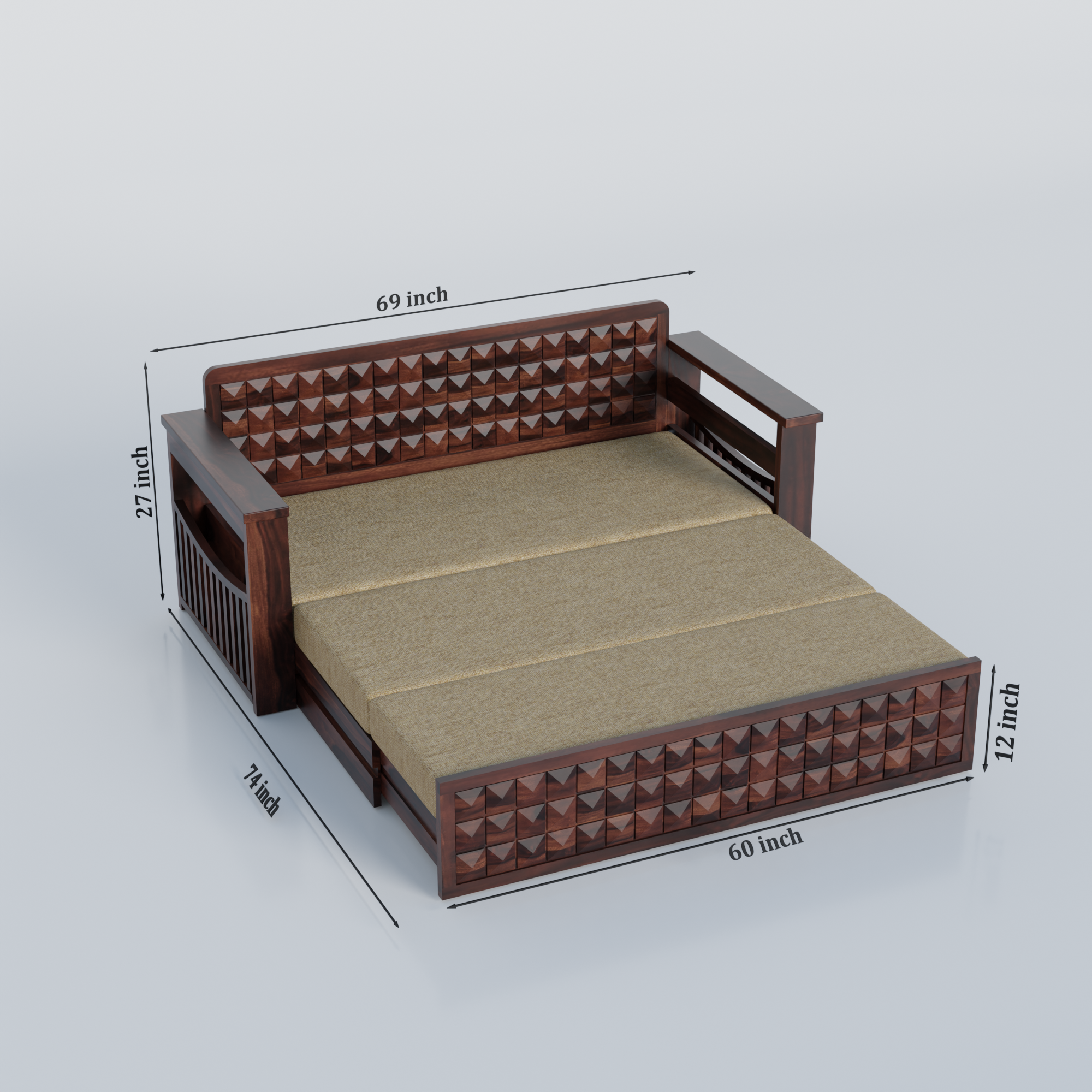 Flexor Sofa Cum Bed