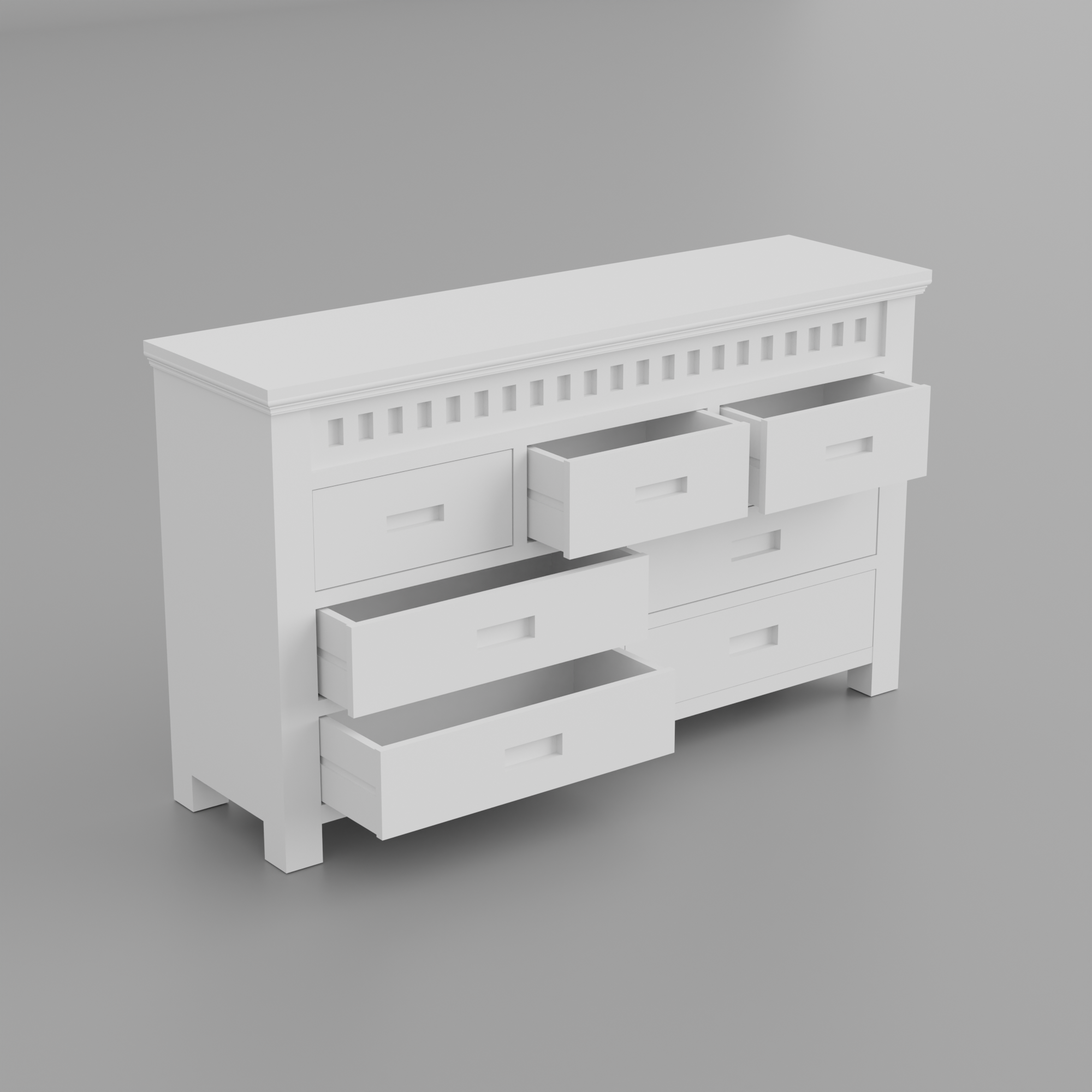 Workora Kuber Seven Drawer Cabinet