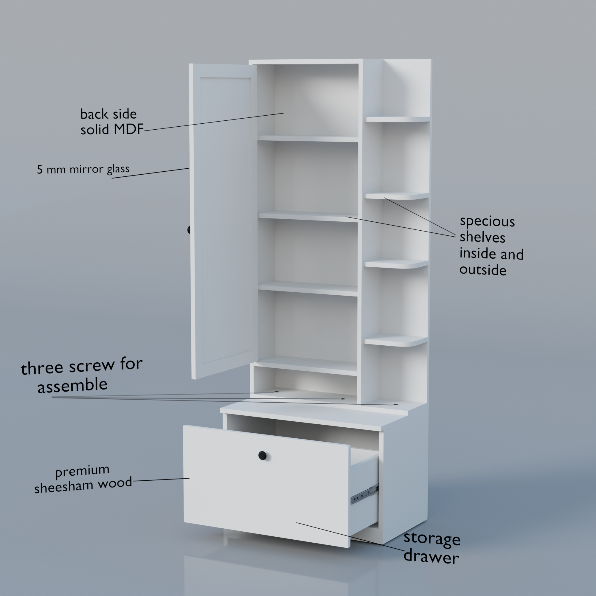 Ergor Dressing Table