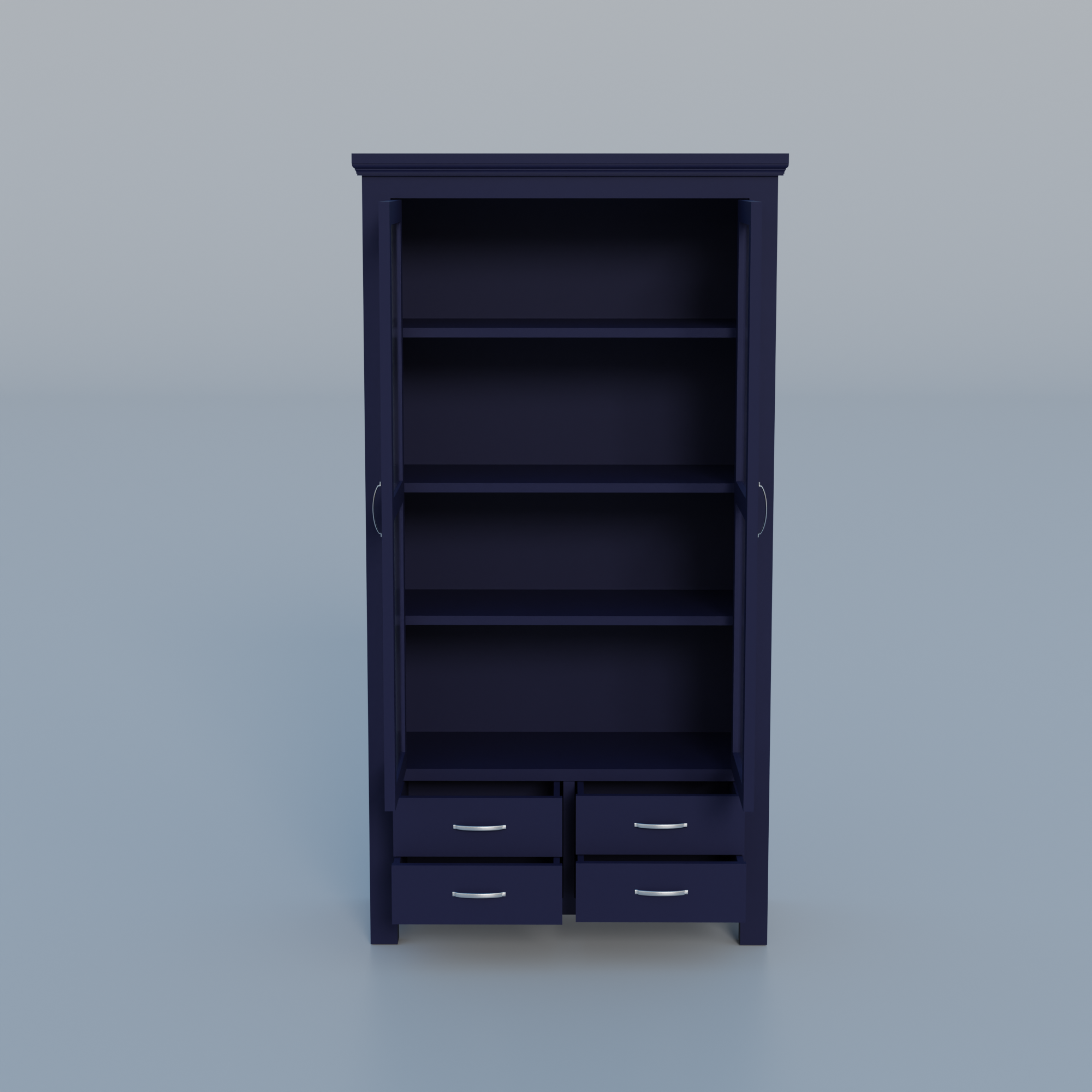 Flexyra Wooden Almirah Cabinet