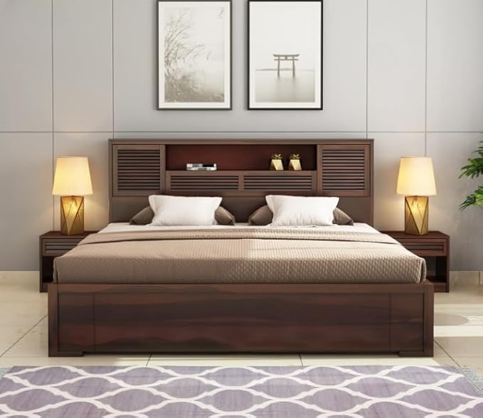 Taskyra King Size Bed with Storage