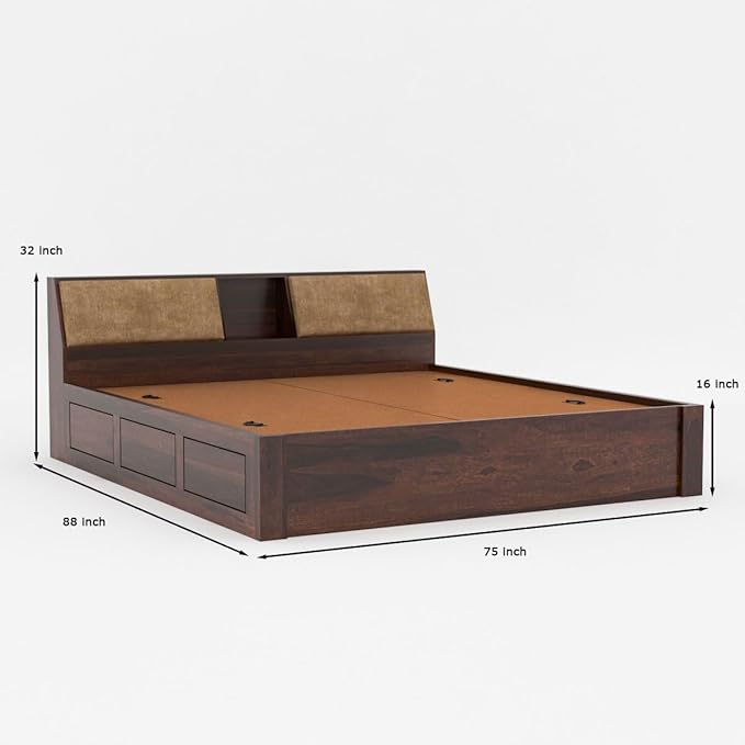 Flexino King Size Bed with Box Storage