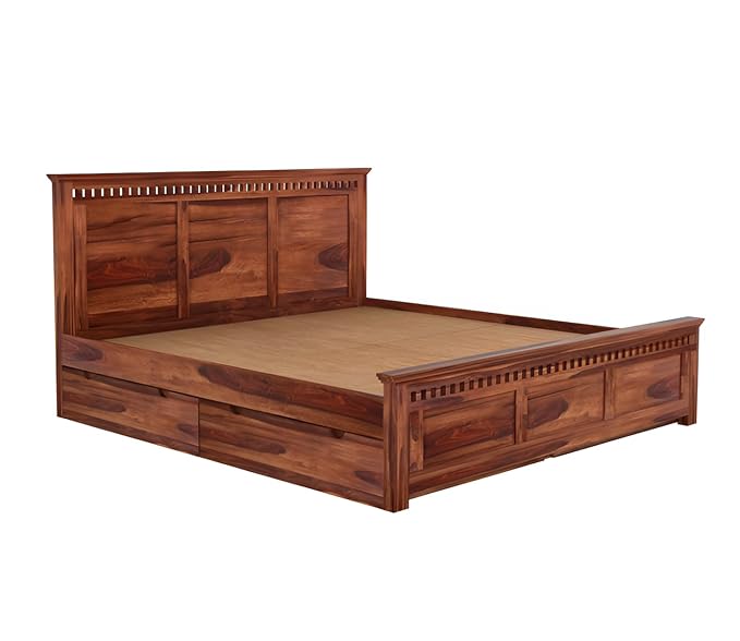 Deskina King Size Bed with Storage