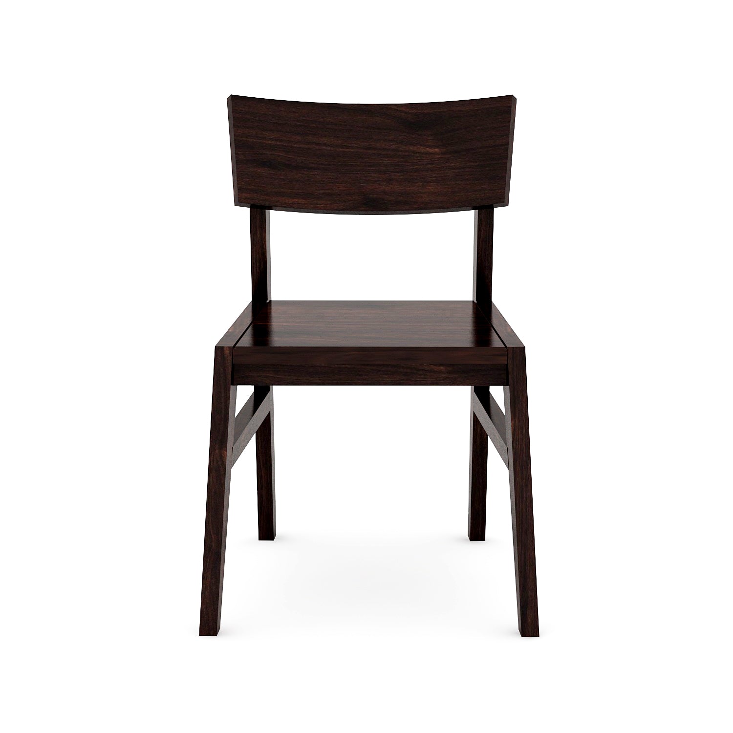 Taskia 4 Seater Dining Table Set | Walnut Finish