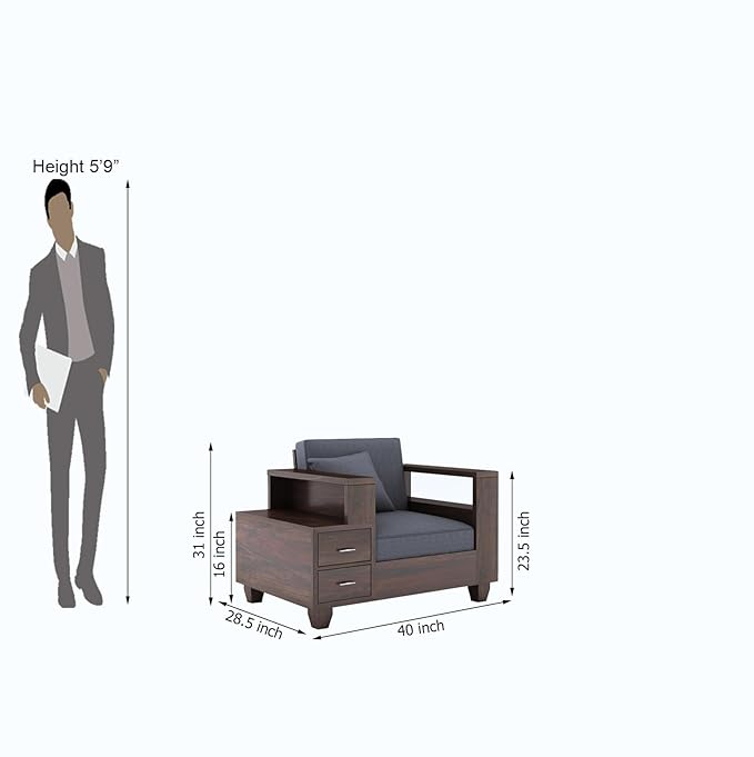 Ergixa 5 Seater Sofa