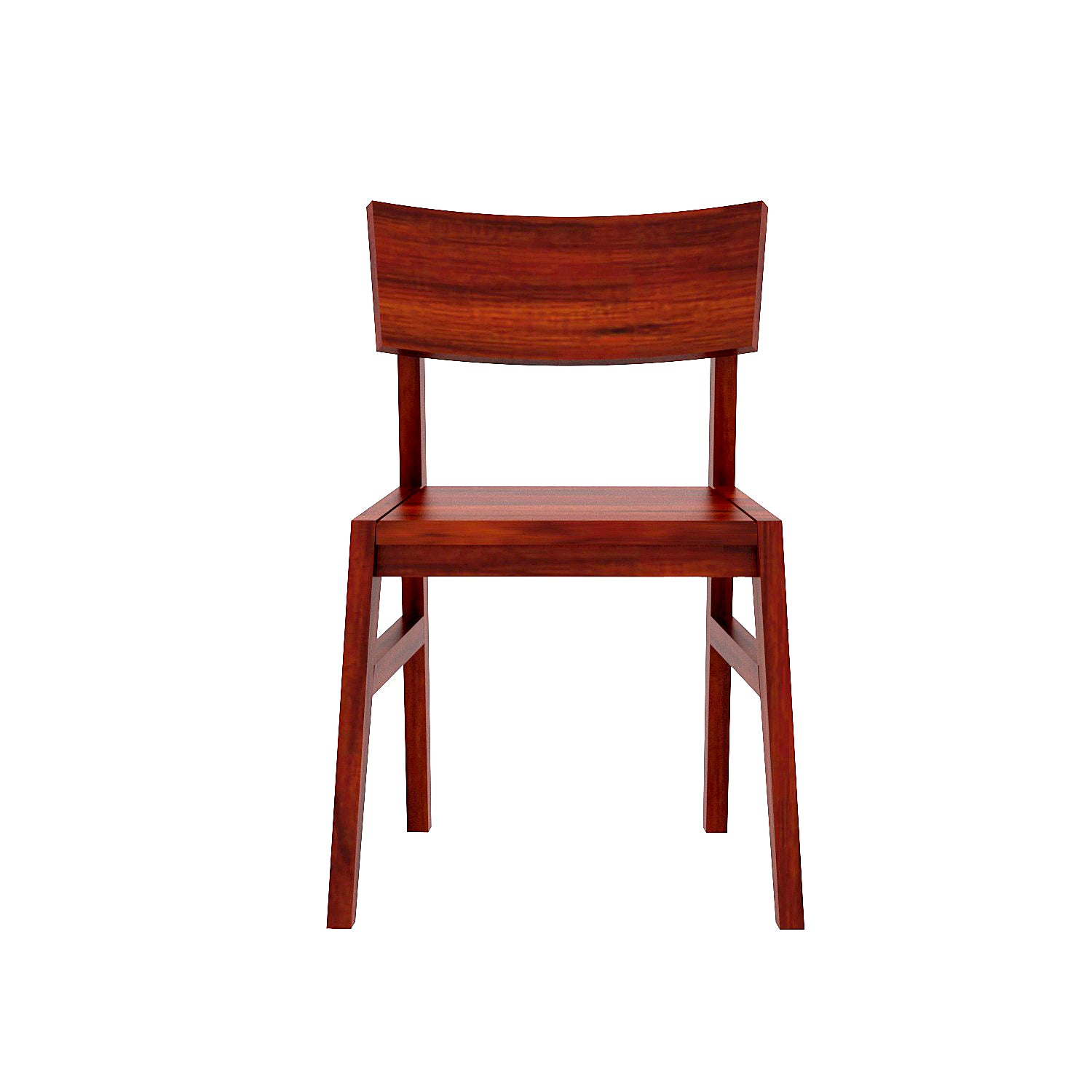 Workor 4 Seater Seater Dining Table Set | Mahogany Finish