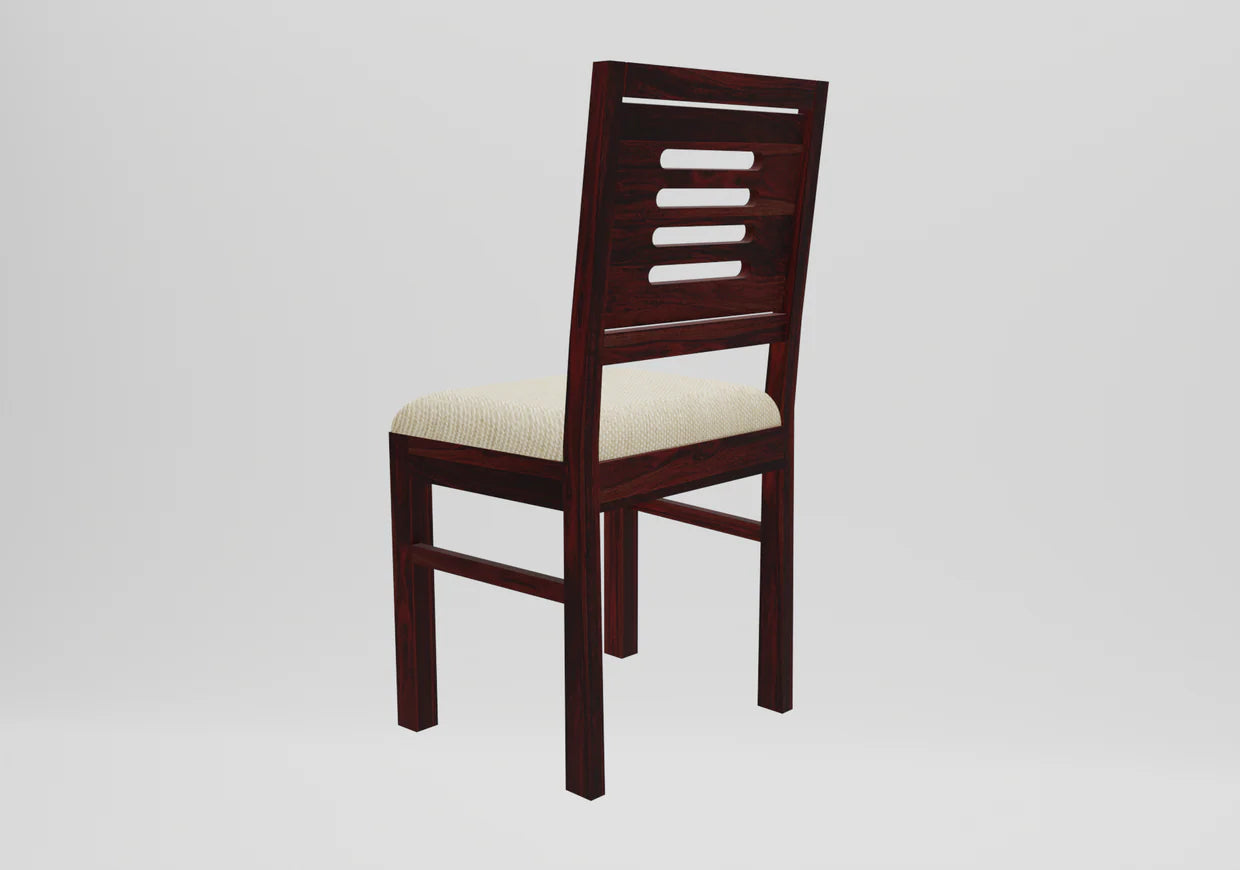 Workix 4 seater Solid Sheesham Wood Round Dining Table Set - 3 Years Warranty