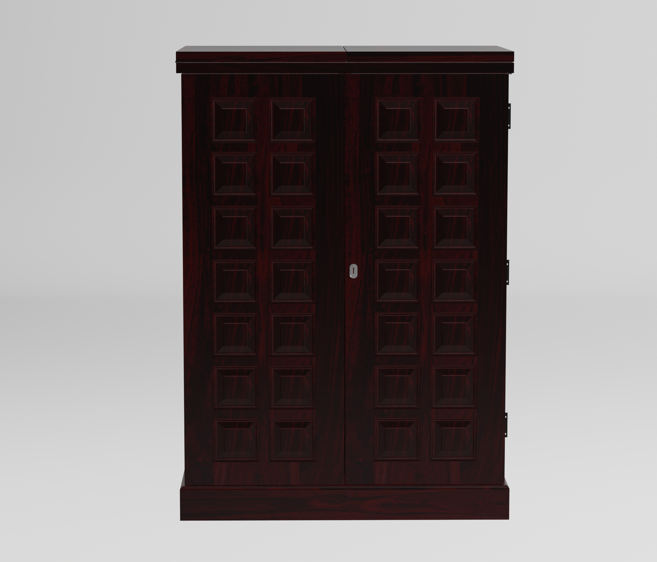 Ergux Bar cabinet | Mahogany Finish