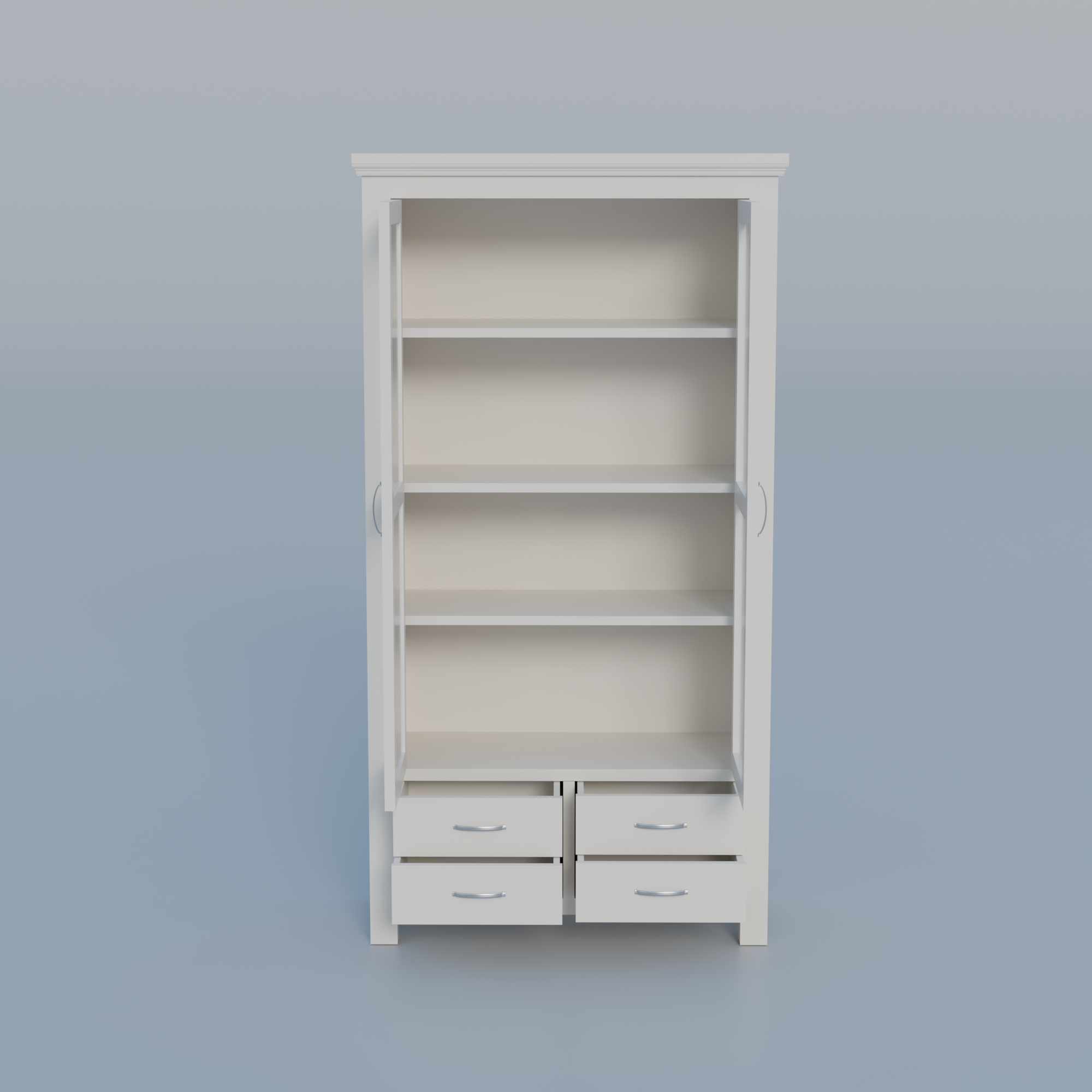 Flexyra Wooden Almirah Cabinet
