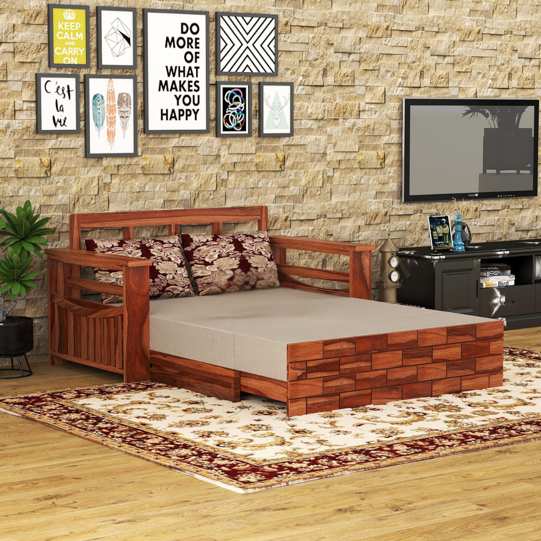 Ergix 2 Seater Sofa Cum Bed