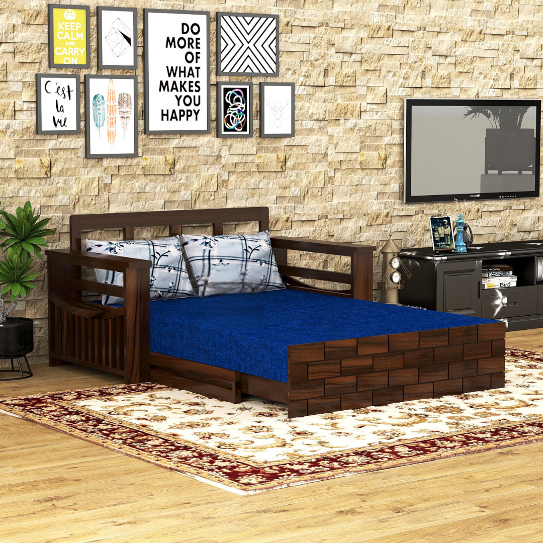 Furnix 2 Seater Sofa Cum Bed