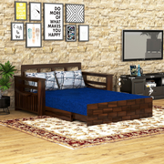 Furnix 2 Seater Sofa Cum Bed