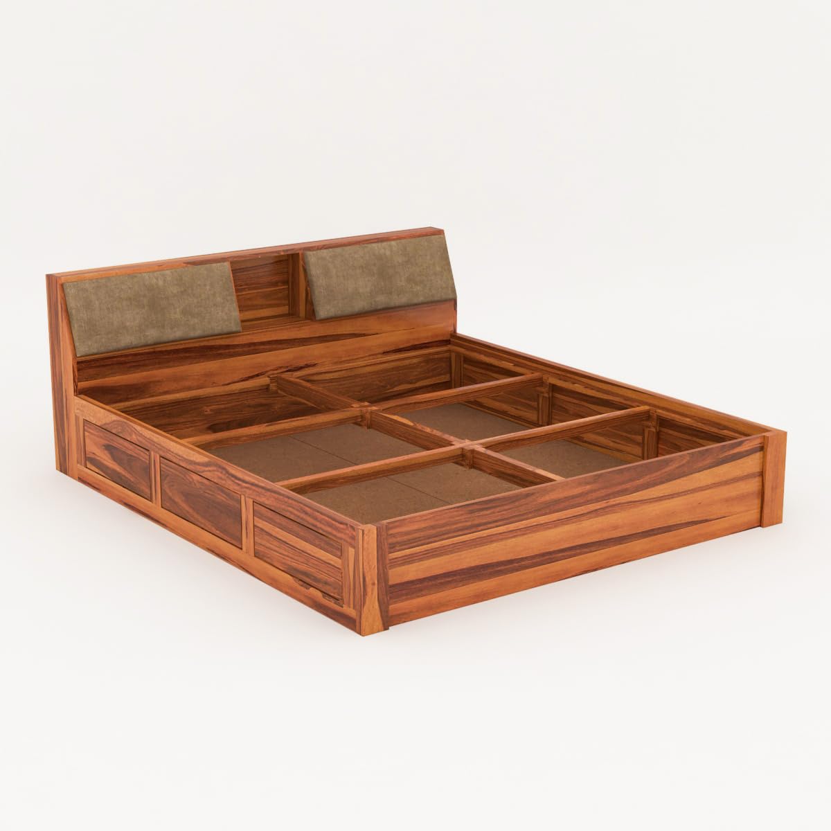 Flexino King Size Bed with Box Storage