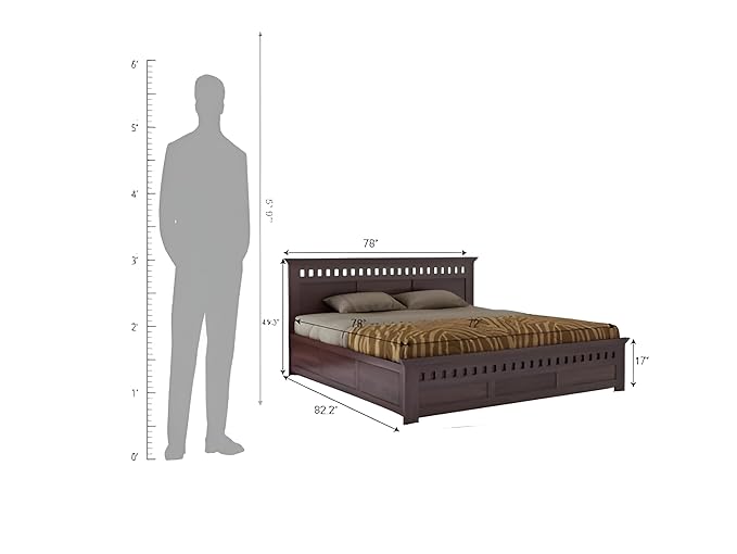 Flexura King Size Bed with Box Storage