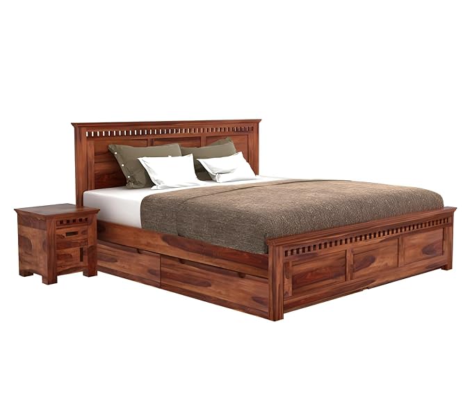 Deskina King Size Bed with Storage