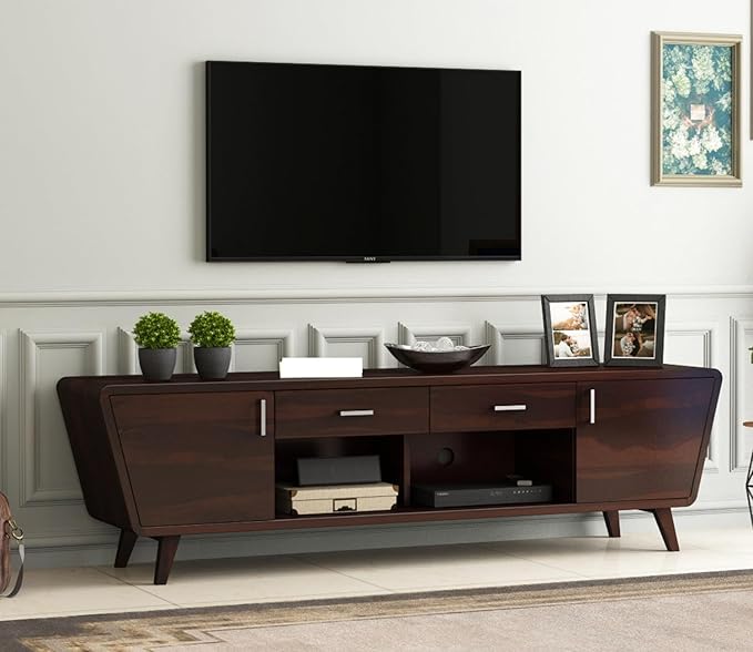 Deskina Sheesham Wood TV Unit
