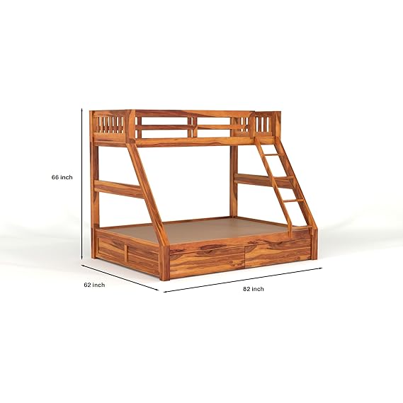 Workino Bunk Bed with Storage