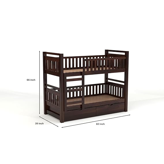Furnyra Bunk Bed  With Storage