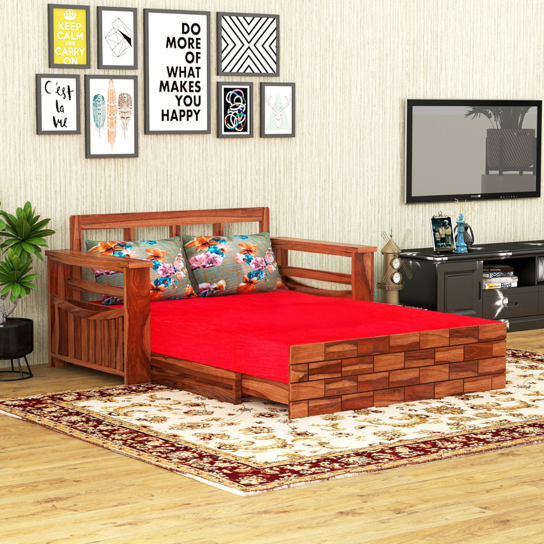 Taskix 2 Seater Sofa Cum Bed