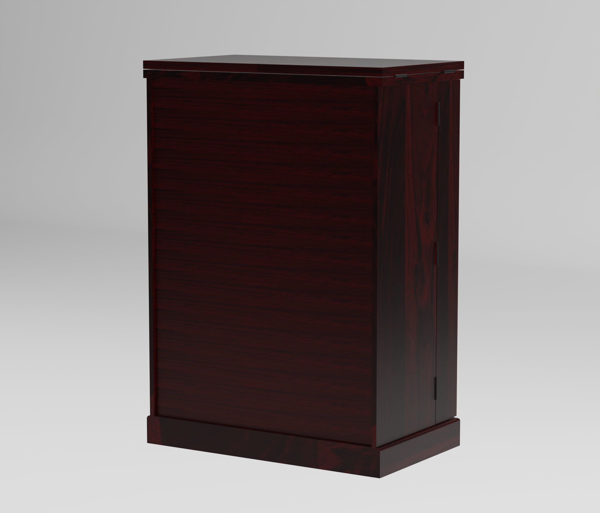 Ergux Bar cabinet | Mahogany Finish