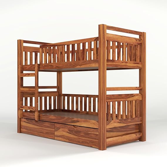 Furnyra Bunk Bed  With Storage