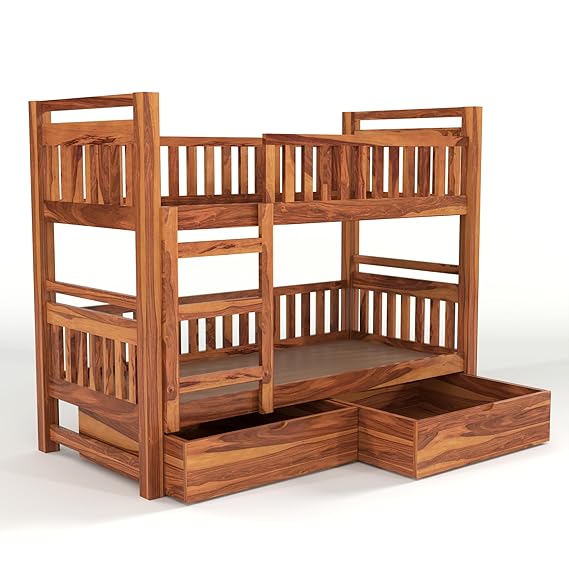 Furnyra Bunk Bed  With Storage
