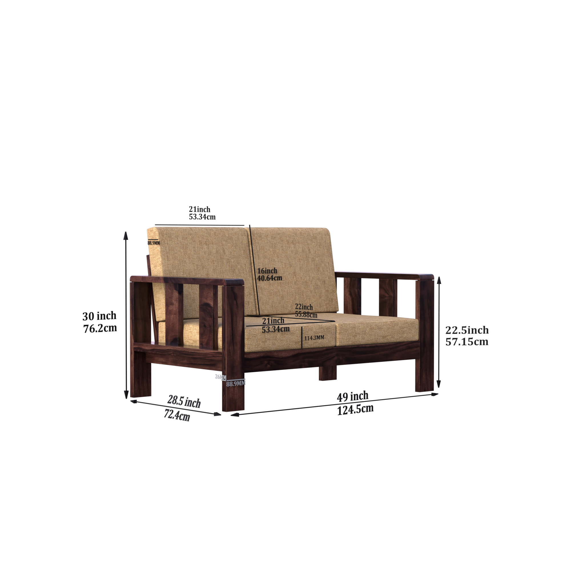 Deskix 6 seater sofa