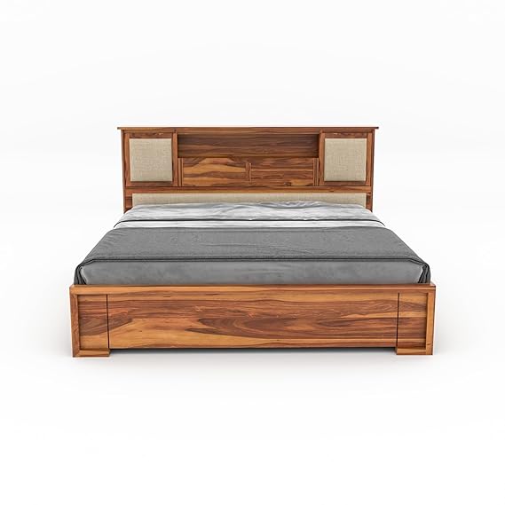 Furnexo King Size Bed with Storage