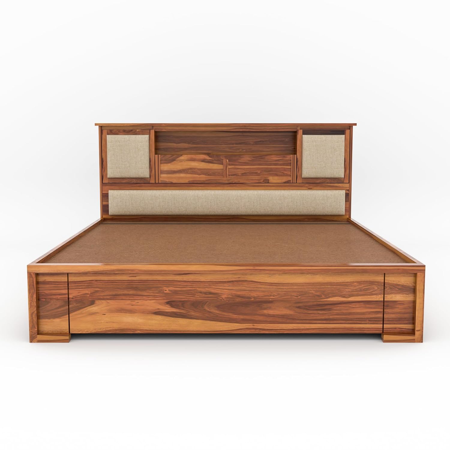 Furnexo King Size Bed with Storage