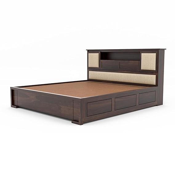 Furnexo King Size Bed with Storage