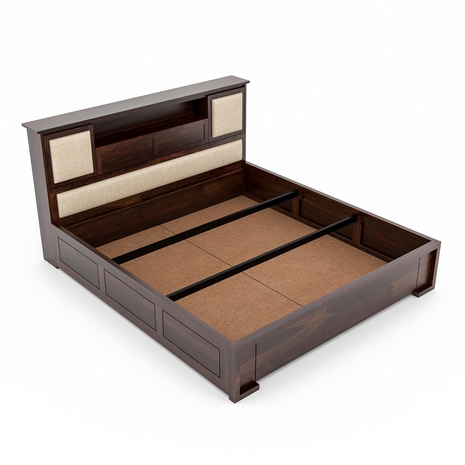 Furnexo King Size Bed with Storage