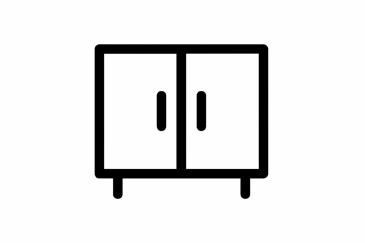 Cabinet icon black