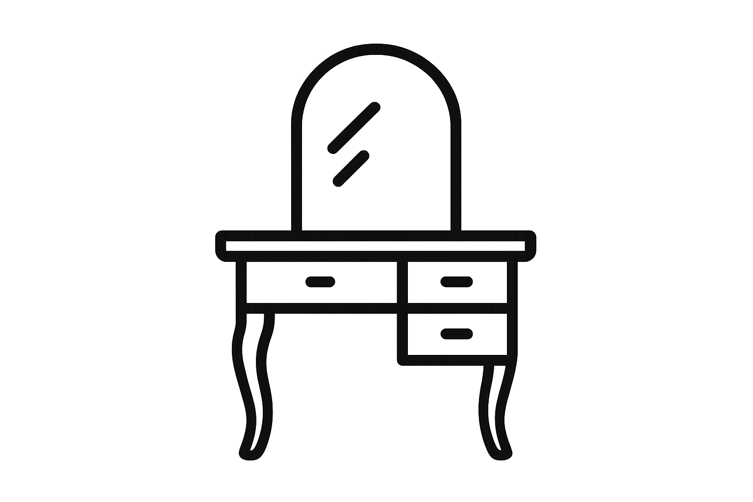 dressing table icon