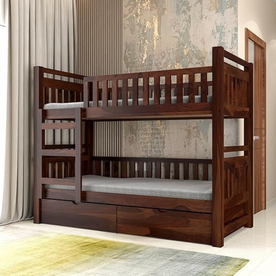 Furnyra Bunk Bed  With Storage